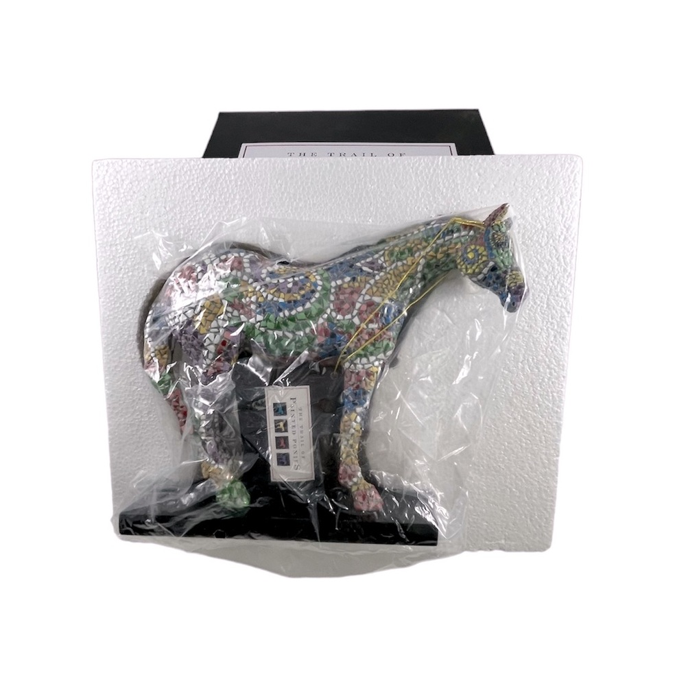 The Trail of Painted Ponies CABALLO BRILLANTE #1456 Resin Fig. Retired … - Picture 9 of 9